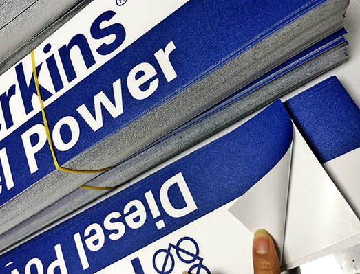 防油污耐磨磨砂貼紙