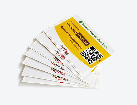 磨砂質(zhì)感——耐磨二維碼貼紙