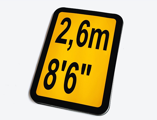 3M集裝箱高度標(biāo)簽