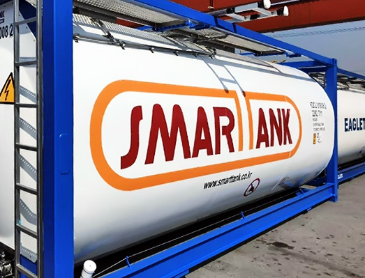 中集罐箱箱體刻字不干膠標簽