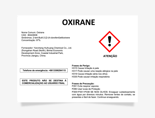 環(huán)氧乙烷氣體?；穱O頭標簽